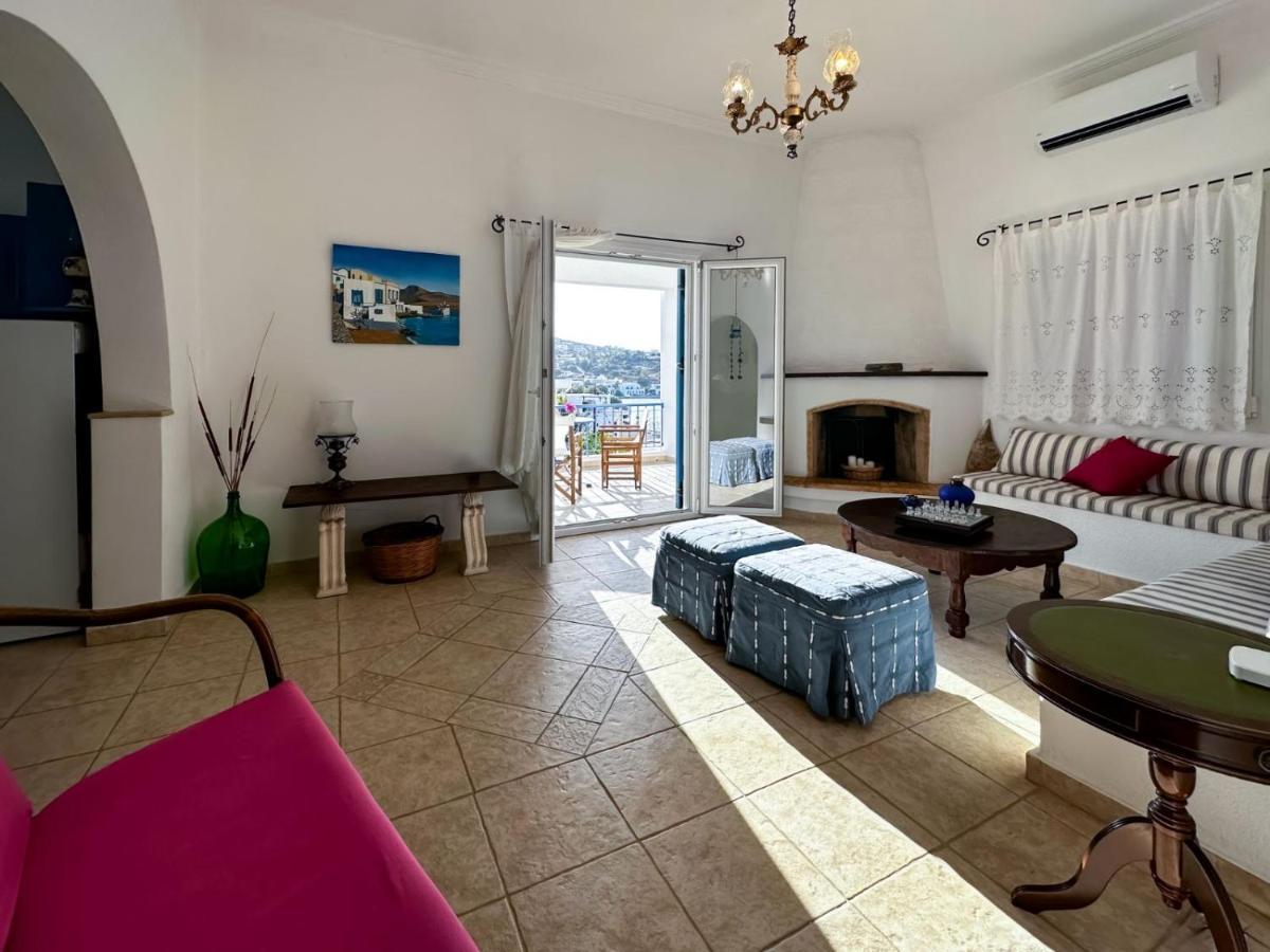 Adimar At Krithoni Beach Leros Агия Марина Екстериор снимка